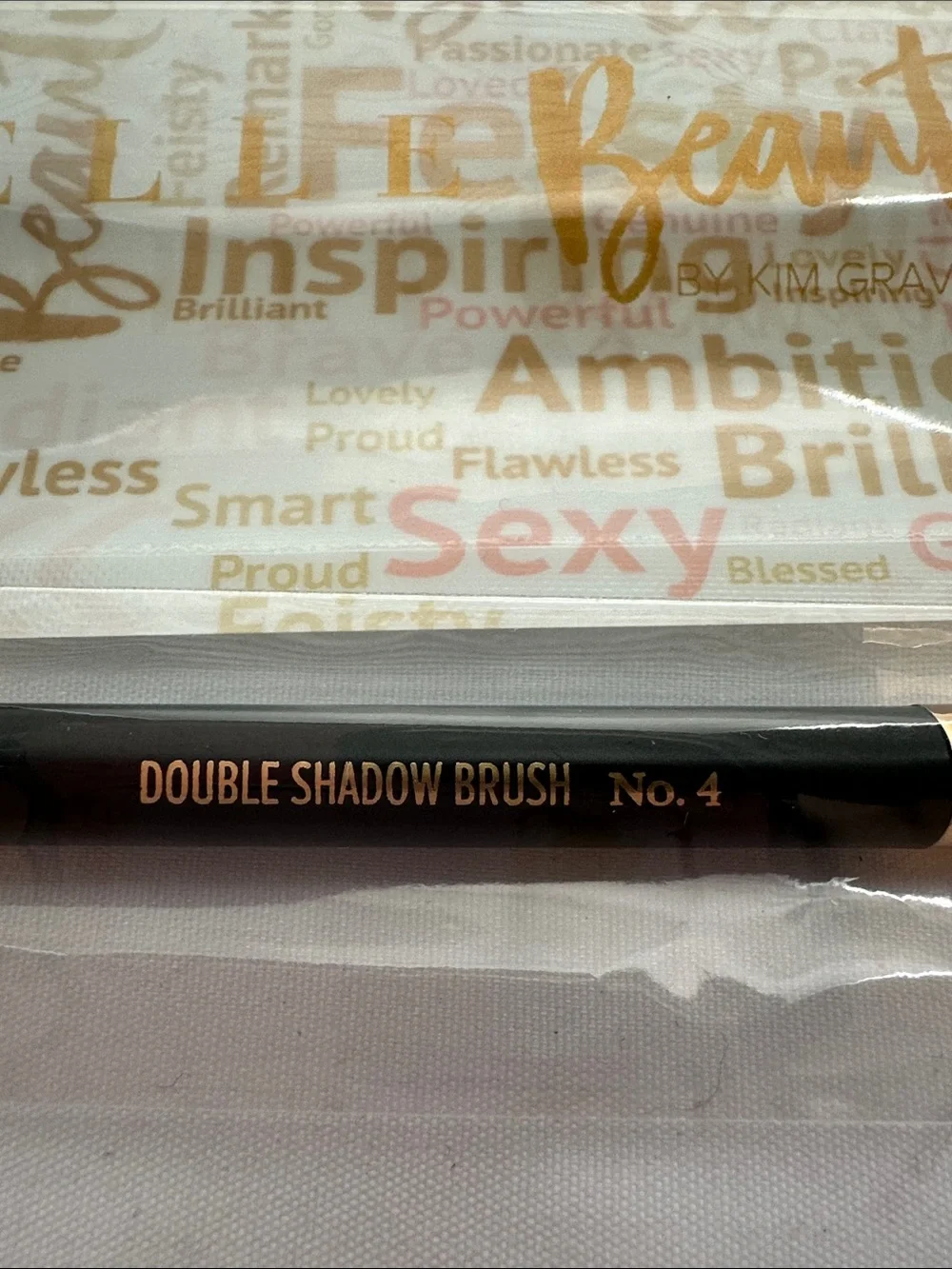 Belle Beauty by Kim Gravel Dual-Ended Eyeshadow Brush